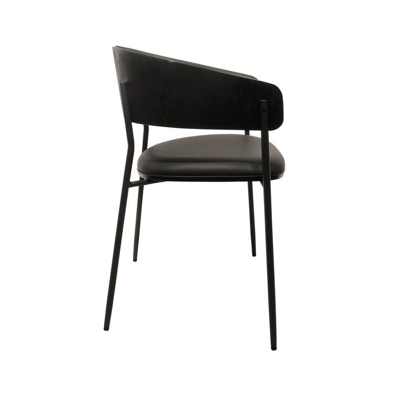 Cargue la imagen en el visor de la galería, Silla de Madera para Interior 1002 color Negro - 1002 - JY6333XT2