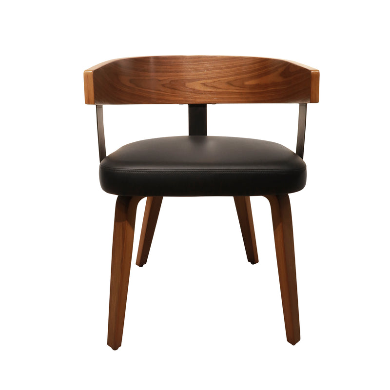 Cargue la imagen en el visor de la galería, Silla de madera para Interior 1005 color café & negro - 1005-JY6364XM2