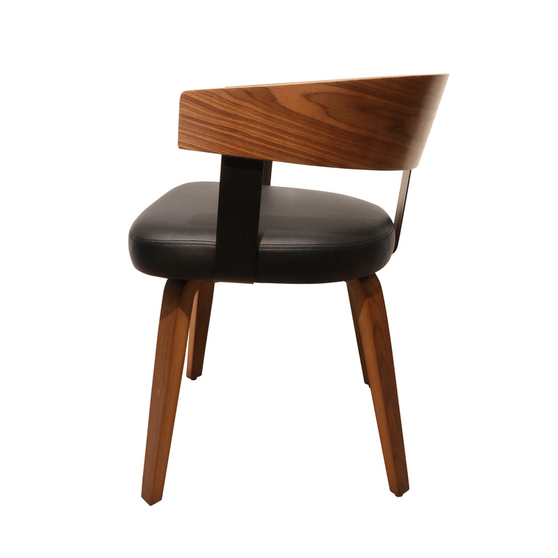 Cargue la imagen en el visor de la galería, Silla de madera para Interior 1005 color café & negro - 1005-JY6364XM2