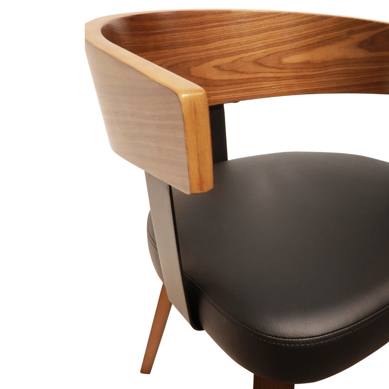 Cargue la imagen en el visor de la galería, Silla de madera para Interior 1005 color café & negro - 1005-JY6364XM2