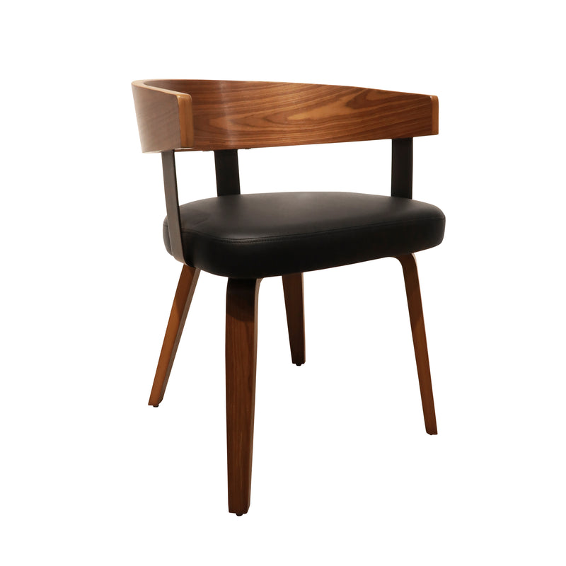 Cargue la imagen en el visor de la galería, Silla de madera para Interior 1005 color café & negro - 1005-JY6364XM2