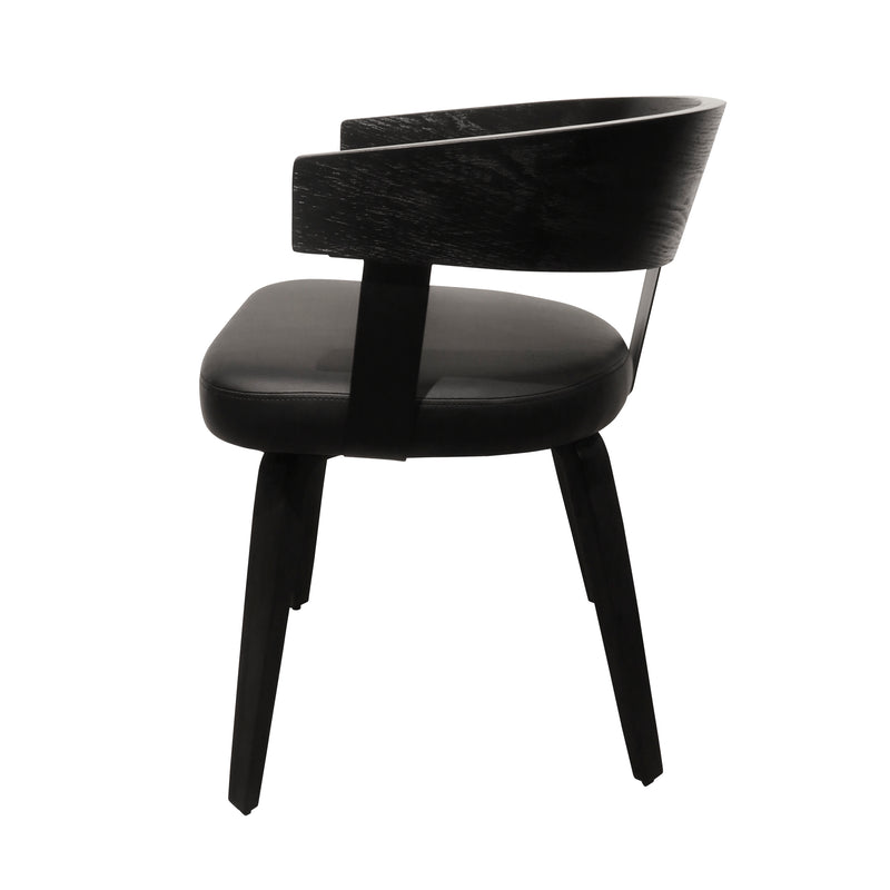Cargue la imagen en el visor de la galería, Silla de Madera para Interior 1006 color Negro - 1006-JY6364XM2