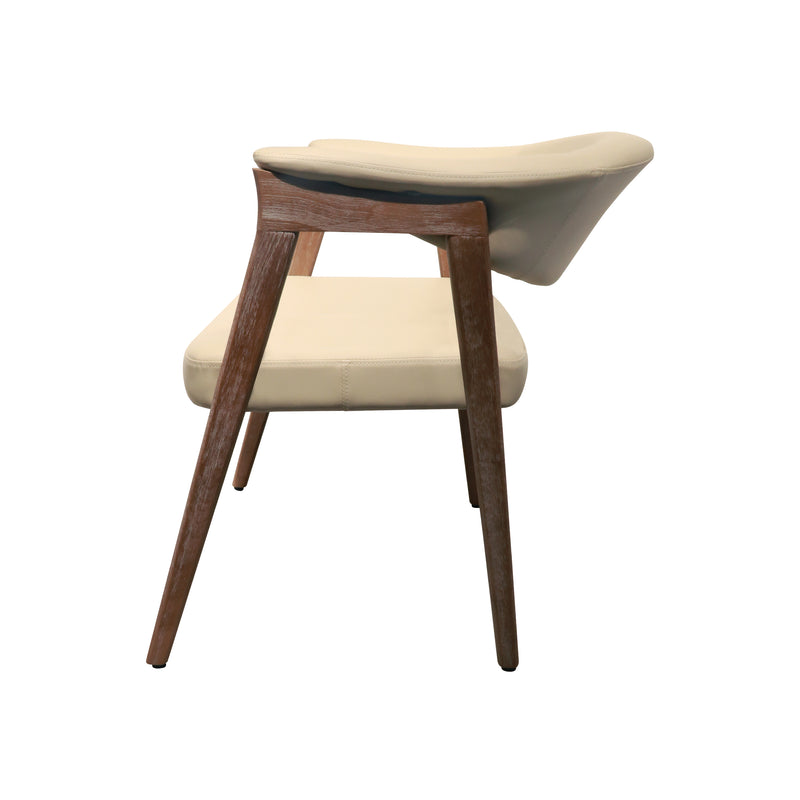 Cargue la imagen en el visor de la galería, Silla de Madera para Interior 1015 color crema - 1015-JY6410