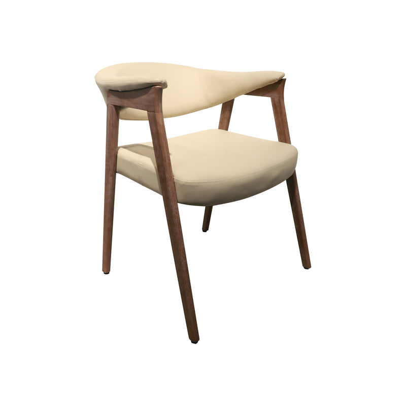 Cargue la imagen en el visor de la galería, Silla de Madera para Interior 1015 color crema - 1015-JY6410