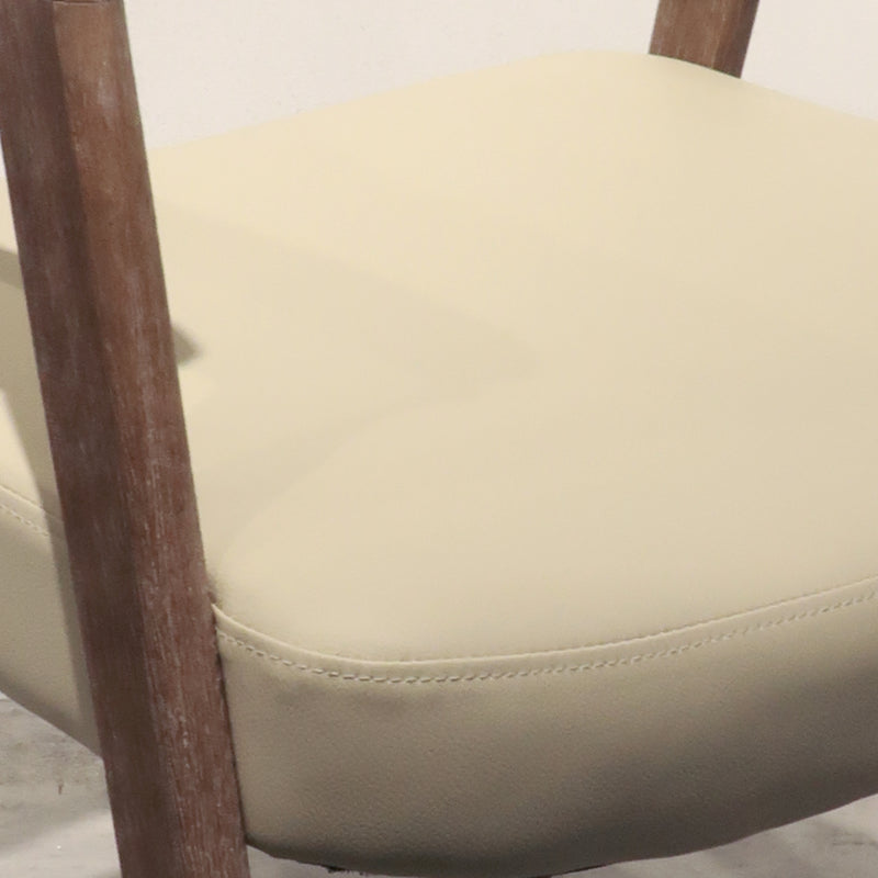 Cargue la imagen en el visor de la galería, Silla de Madera para Interior 1015 color crema - 1015-JY6410