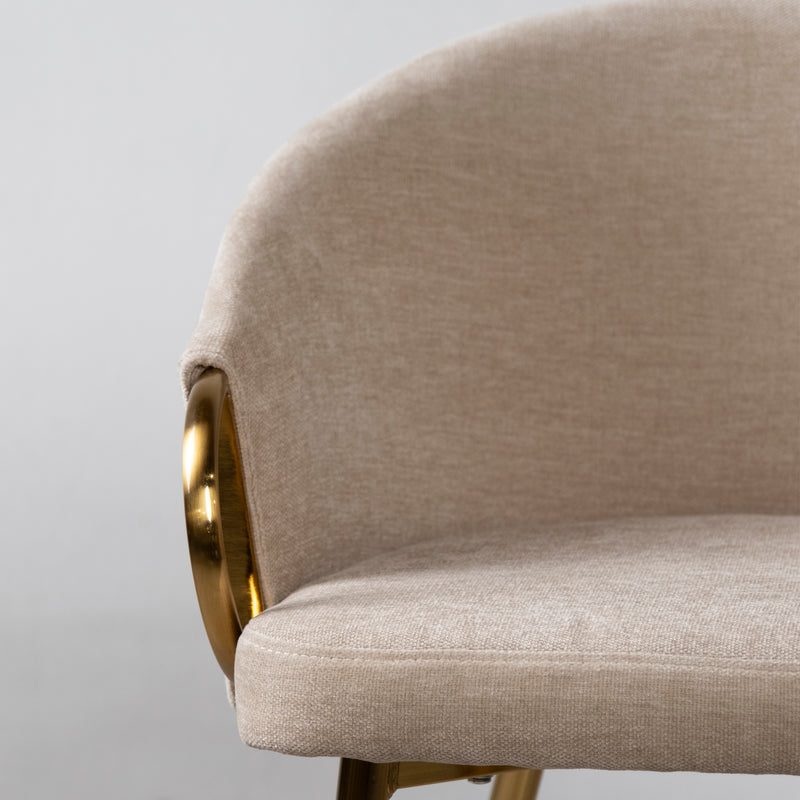 Cargue la imagen en el visor de la galería, Silla de interior JY6088W 1042 color beige - JY6088W1042