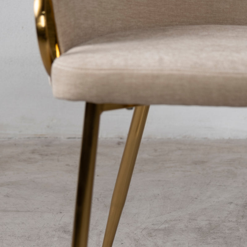 Cargue la imagen en el visor de la galería, Silla de interior JY6088W 1042 color beige - JY6088W1042