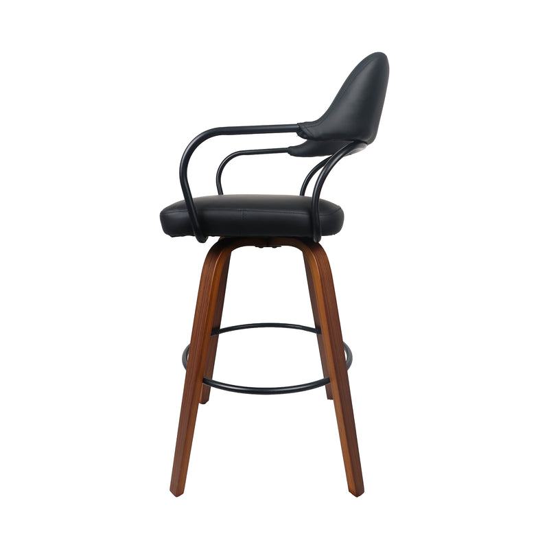 Cargue la imagen en el visor de la galería, Silla alta de interior 1050 colore negro con café - JY3246QM1050