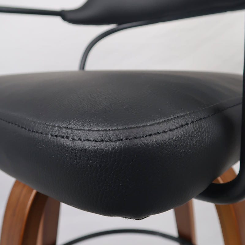 Cargue la imagen en el visor de la galería, Silla alta de interior 1050 colore negro con café - JY3246QM1050