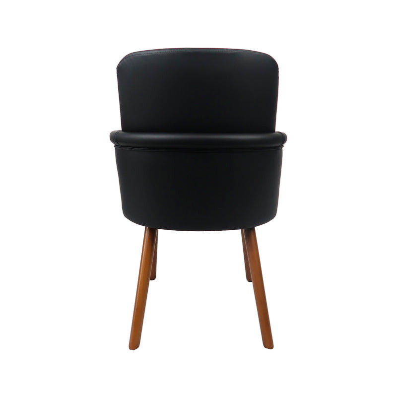 Cargue la imagen en el visor de la galería, Silla de Interior de Madera 1054 color negro - JY64471054