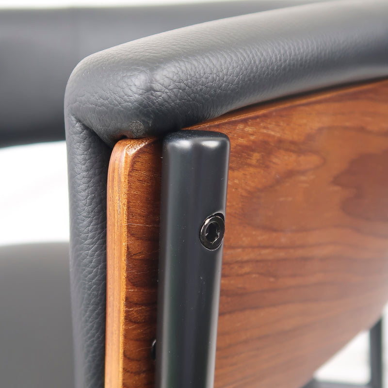 Cargue la imagen en el visor de la galería, Silla de interior 1060 color café con negro - JY111060