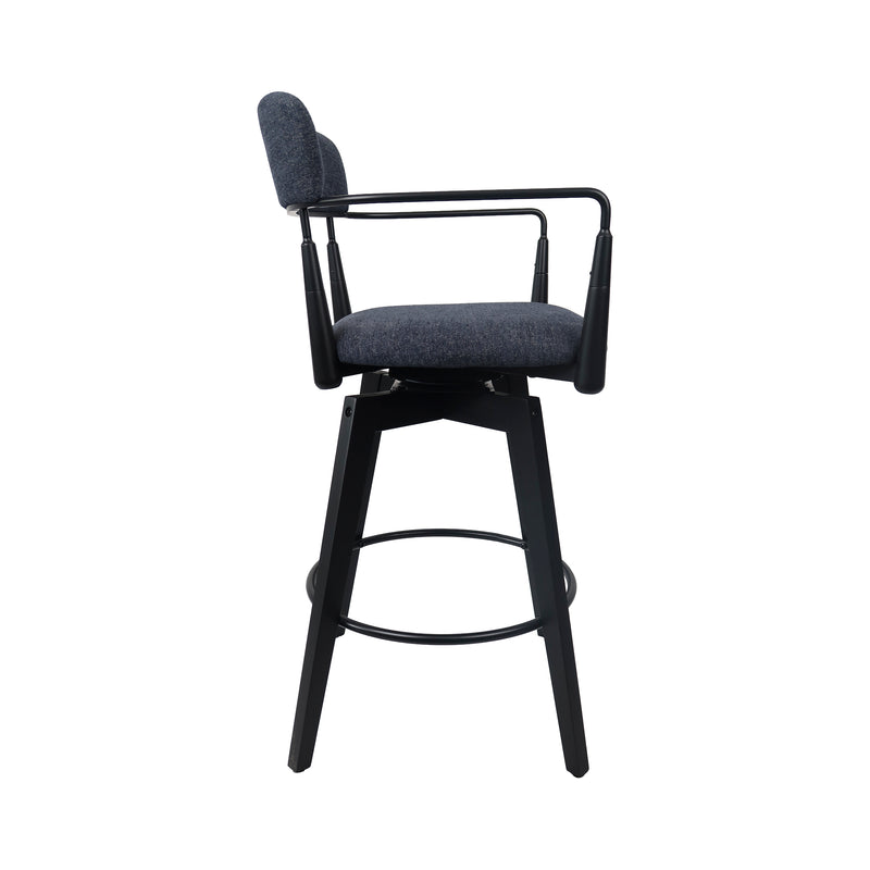 Cargue la imagen en el visor de la galería, Silla alta de interior de madera 1065 color azul - JY9051065