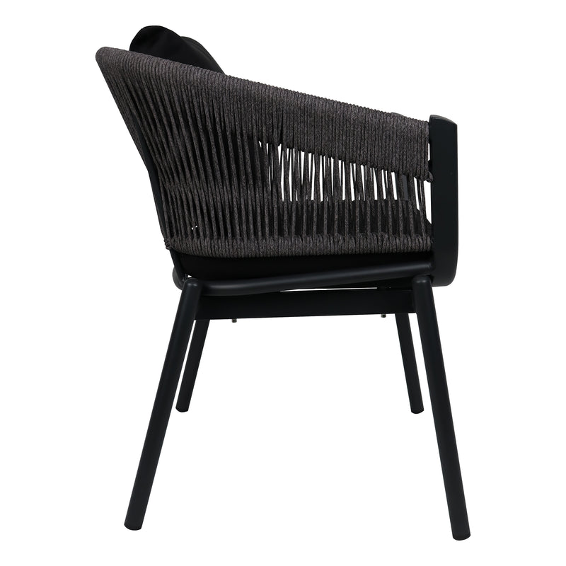 Cargue la imagen en el visor de la galería, Silla de Lazo Andy EQ para Exterior e Interior Color Carbón - 2200054