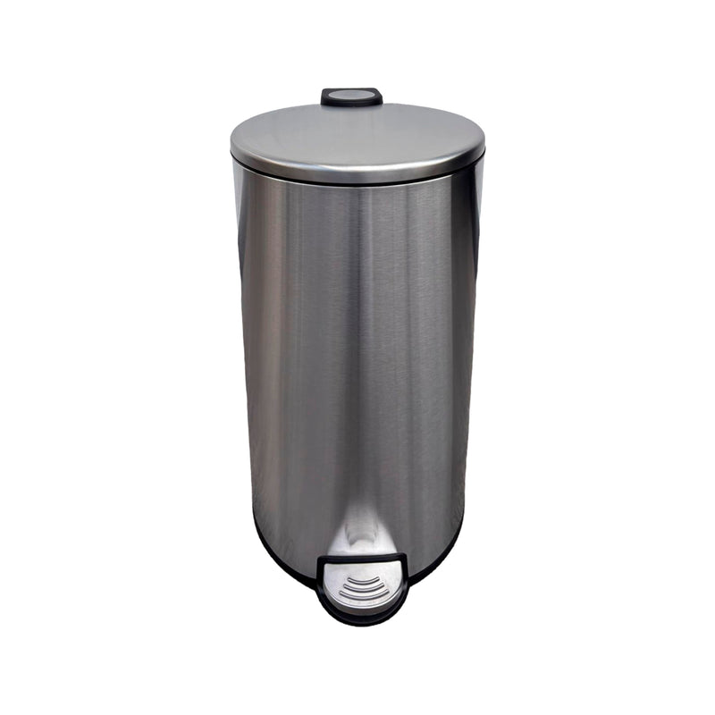 Cargue la imagen en el visor de la galería, Bote de basura de Acero inoxidable FCG con pedal de 30L redondo - FCGF43005-30L