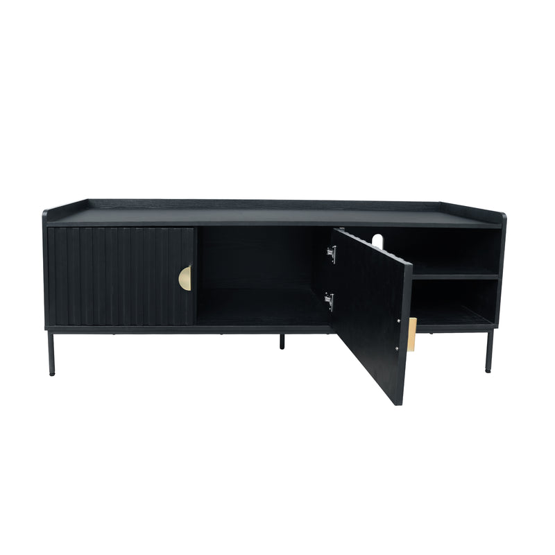 Cargue la imagen en el visor de la galería, Estante de TV 31255E Color Negro 1.5 M  - 31255E