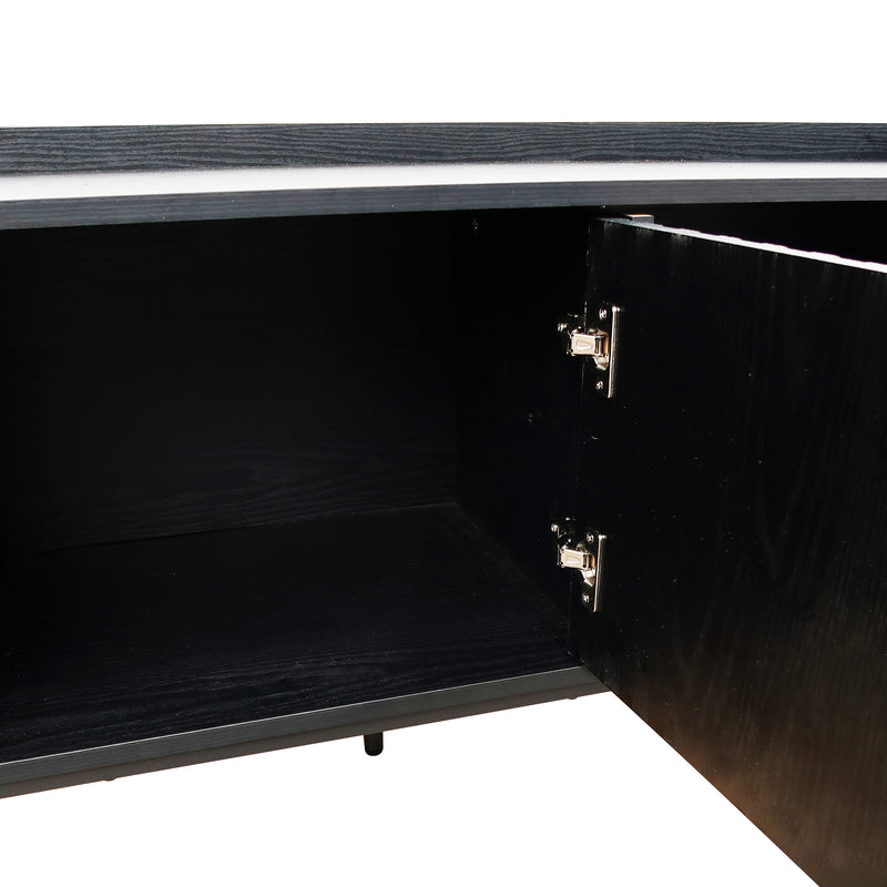 Cargue la imagen en el visor de la galería, Estante de TV 31255E Color Negro 1.5 M  - 31255E