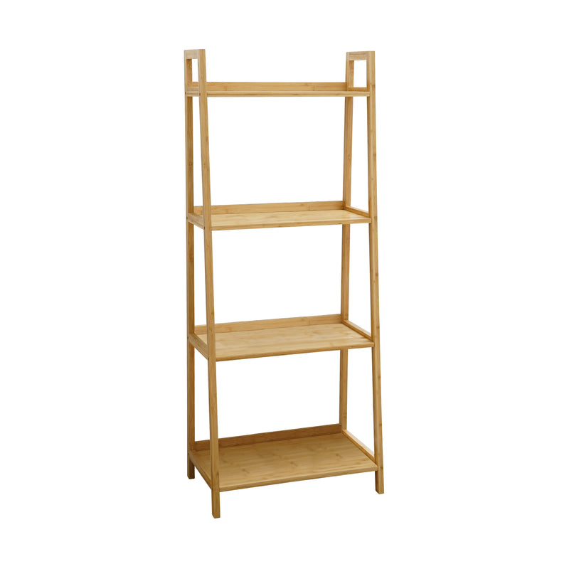 Cargue la imagen en el visor de la galería, Librero en 4 niveles de Bambú - 31306C-B
