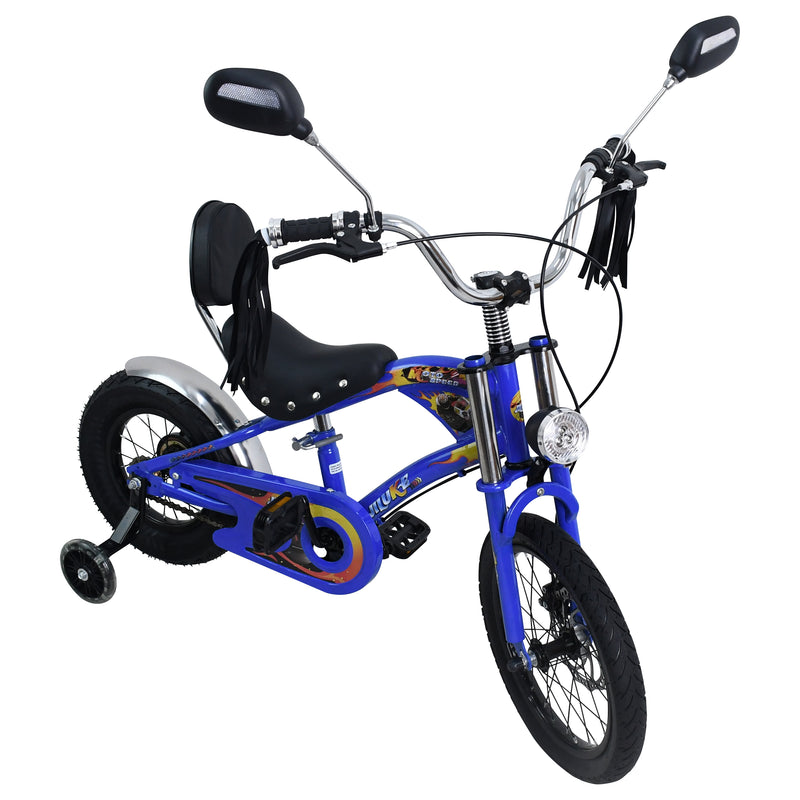Cargue la imagen en el visor de la galería, Bicicleta Infantil de 16" JQ22-16color Azul- JQ2216-AZ