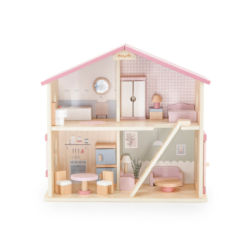 Load image into Gallery viewer, Juego casa de muñecas de madera - 44256