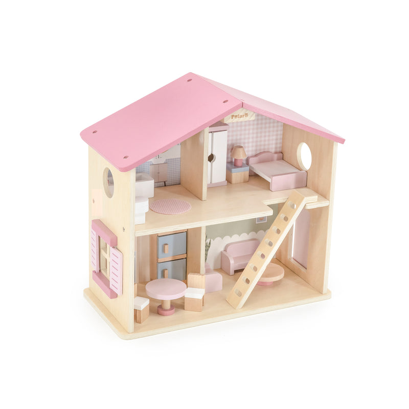 Load image into Gallery viewer, Juego casa de muñecas de madera - 44256