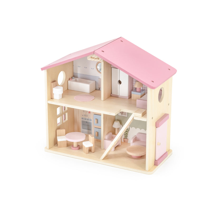 Load image into Gallery viewer, Juego casa de muñecas de madera - 44256