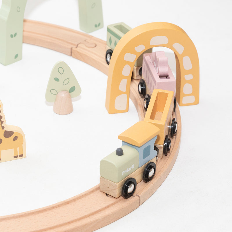 Cargue la imagen en el visor de la galería, Juego tren parque de diversiones 62 pz - 44307