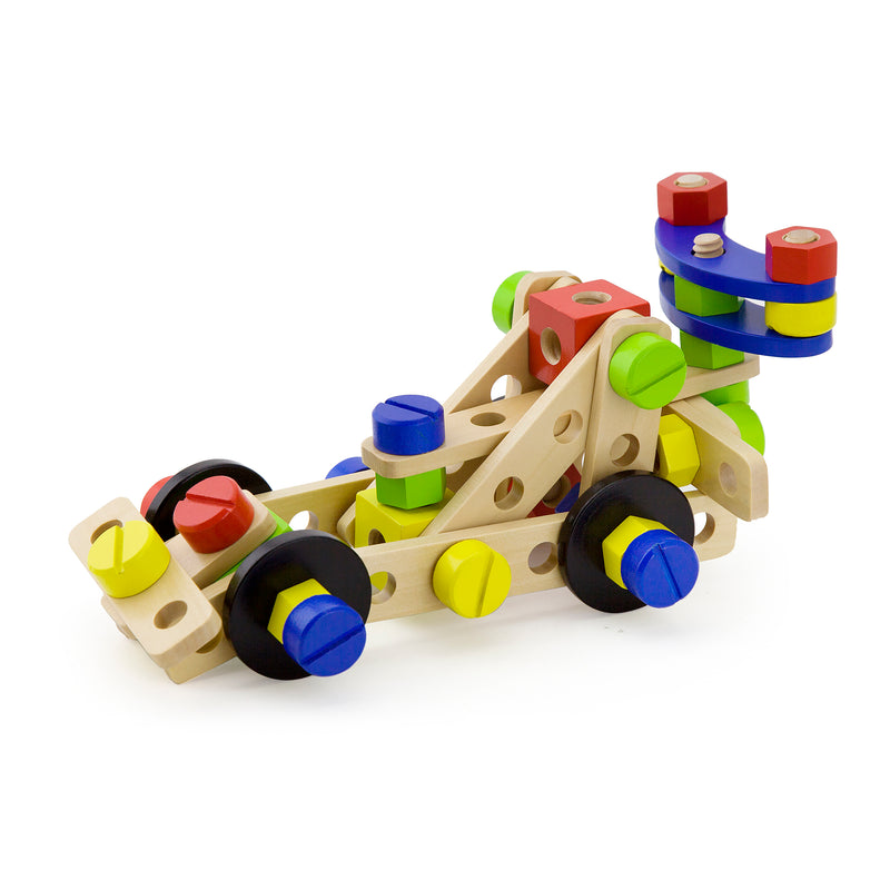 Cargue la imagen en el visor de la galería, Juguete juego de bloques de construcción 68 pz - 50382