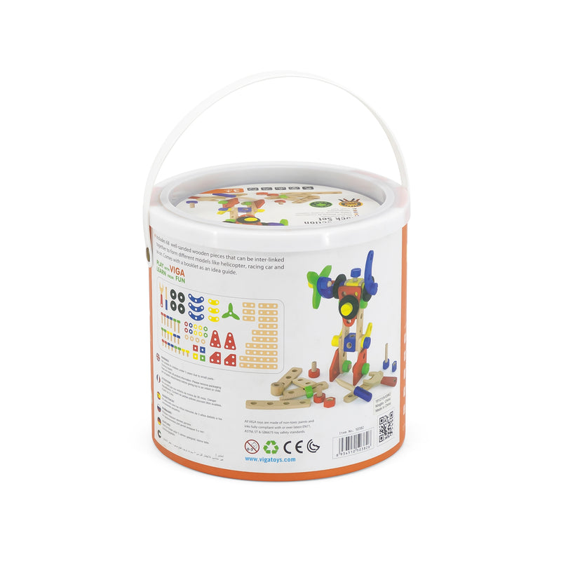 Cargue la imagen en el visor de la galería, Juguete juego de bloques de construcción 68 pz - 50382
