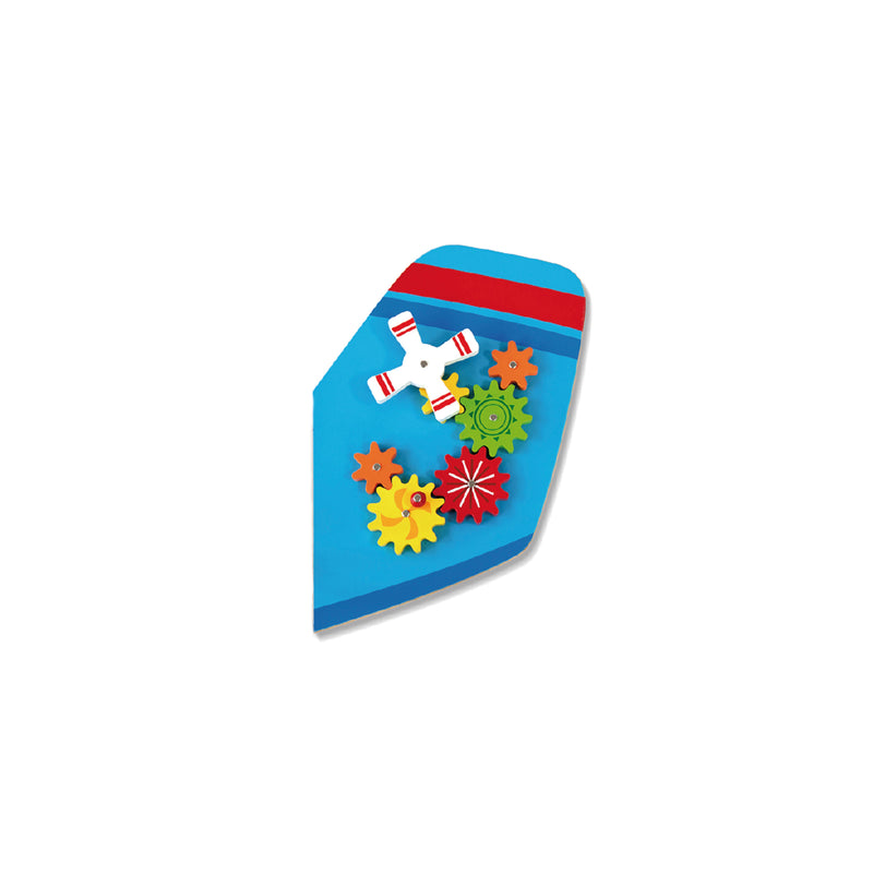 Load image into Gallery viewer, Juguete de pared Avión azul - 50673FSC