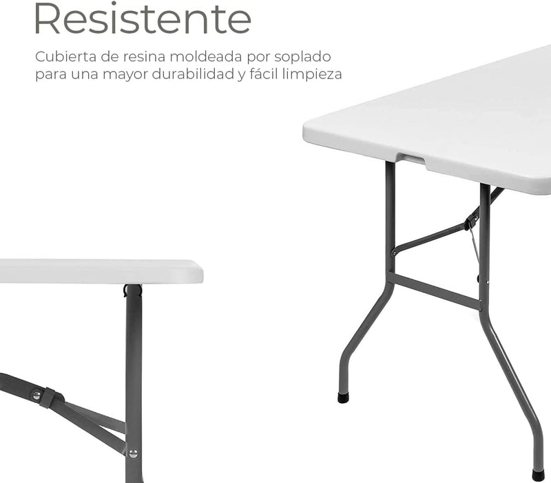 Cargue la imagen en el visor de la galería, Mesa Plegable de Plástico Para Exterior e Interior YAM-893-16