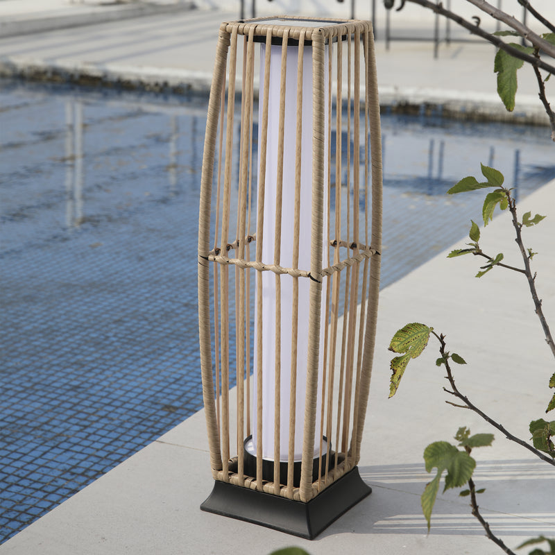 Cargue la imagen en el visor de la galería, Lampara Solar Color natural 53095B CasaEaster