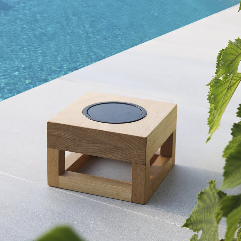 Cargue la imagen en el visor de la galería, Mesa con lampara solar 53268WD CasaEaster