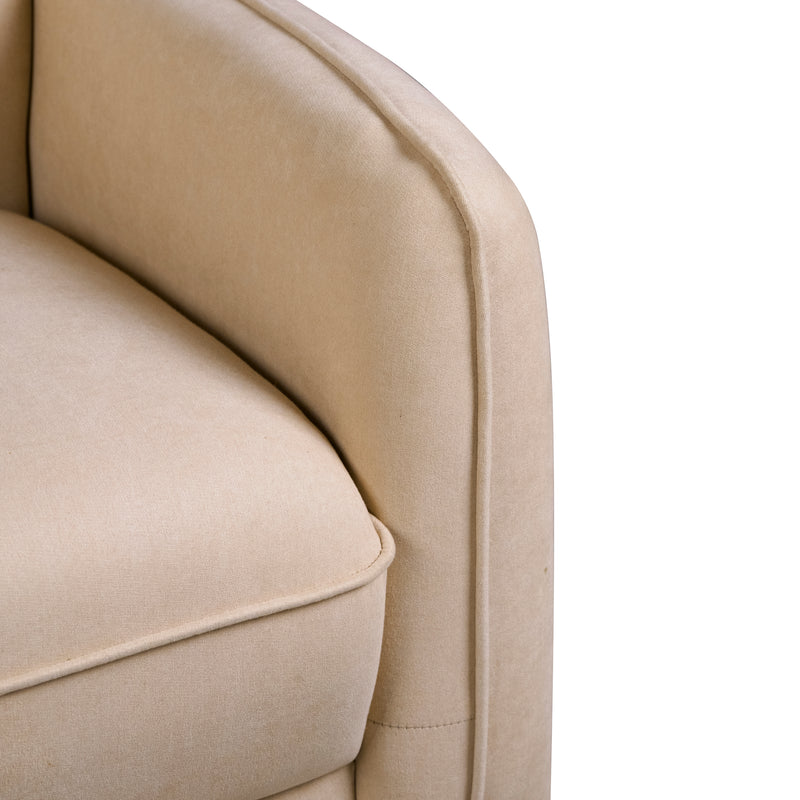 Cargue la imagen en el visor de la galería, Sofá triple de interior Mafs color beige - 762283