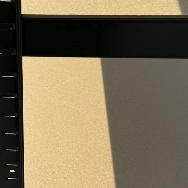 Cargue la imagen en el visor de la galería, Estante de servicio 89494F-5P Color negro 5 niveles - 89494F-5P