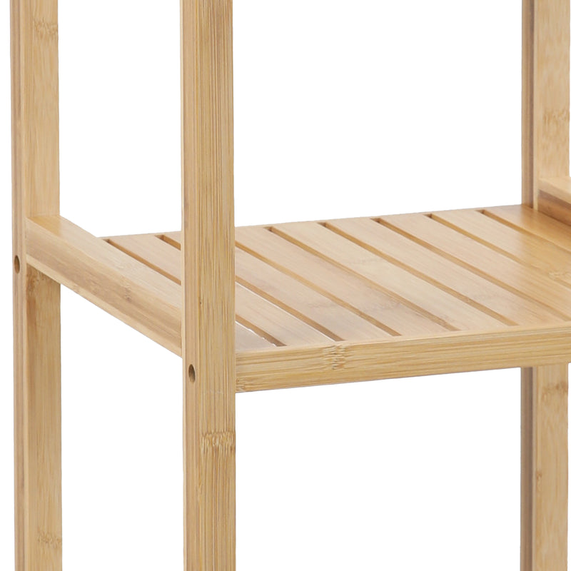 Cargue la imagen en el visor de la galería, Estante en 5 niveles de Bambú - 89703C-5B