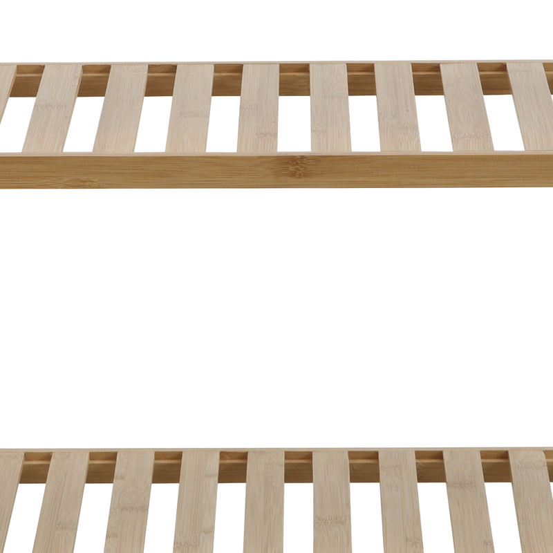 Cargue la imagen en el visor de la galería, Zapatera en 3 niveles de Bambú - 89711A-3B