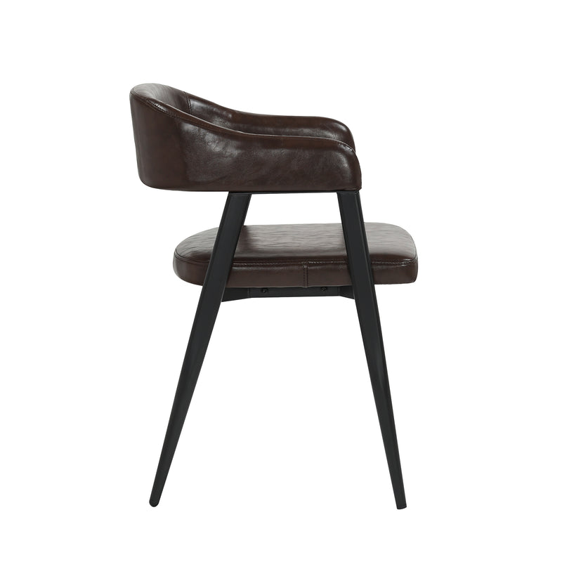 Cargue la imagen en el visor de la galería, Silla de interior 91530 color café oscuro - 91530