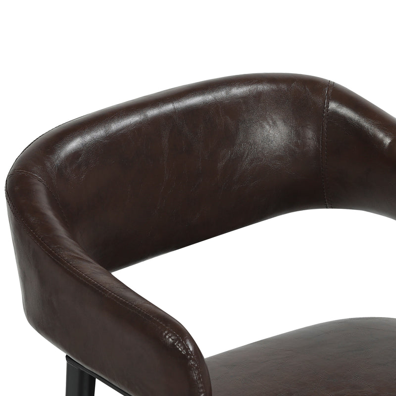 Cargue la imagen en el visor de la galería, Silla de interior 91530 color café oscuro - 91530