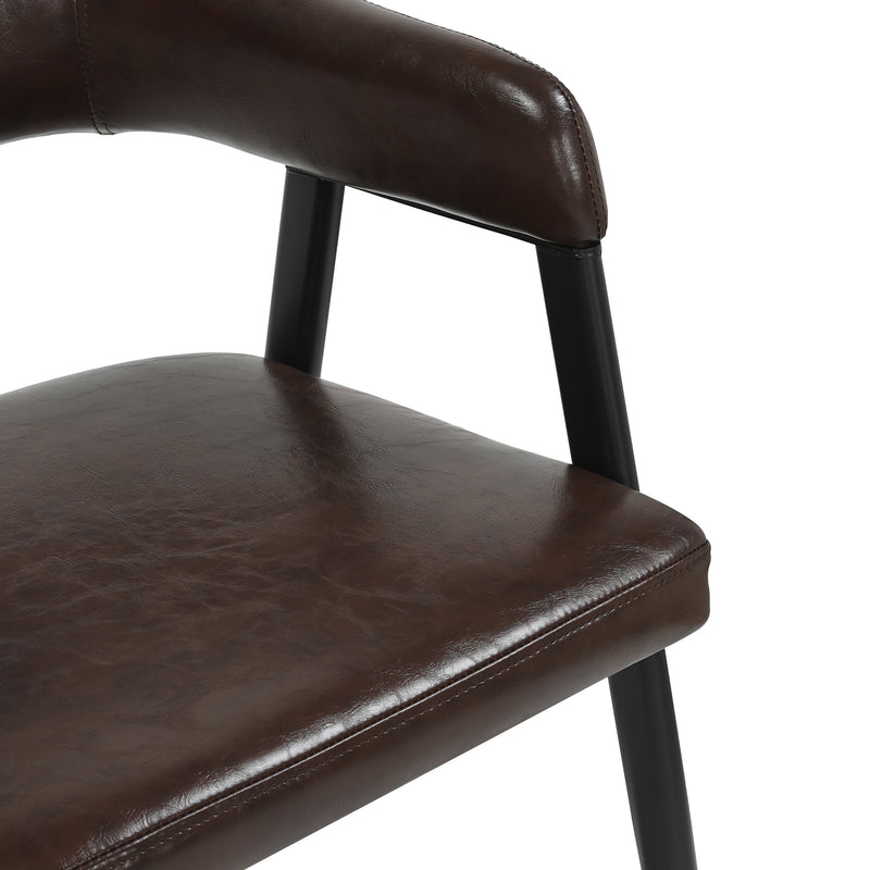 Cargue la imagen en el visor de la galería, Silla de interior 91530 color café oscuro - 91530