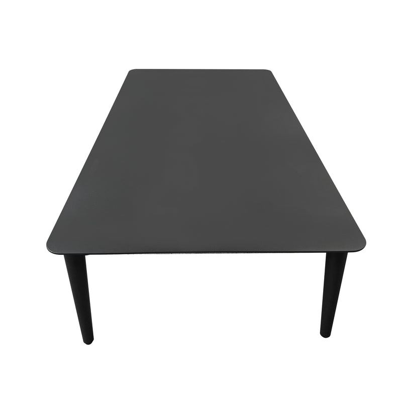 Cargue la imagen en el visor de la galería, Mesa Acapulco de Centro 1.34x70 ,de Aluminio color Carbon -62366-2751WKD-AC