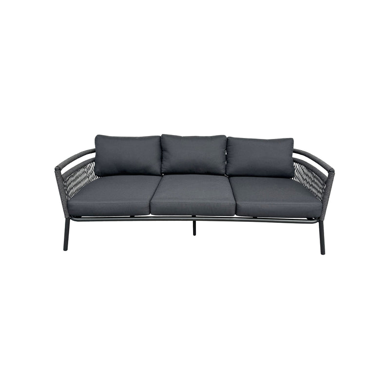 Cargue la imagen en el visor de la galería, Set tripe para exterior Acapulco de Aluminio color Carbon