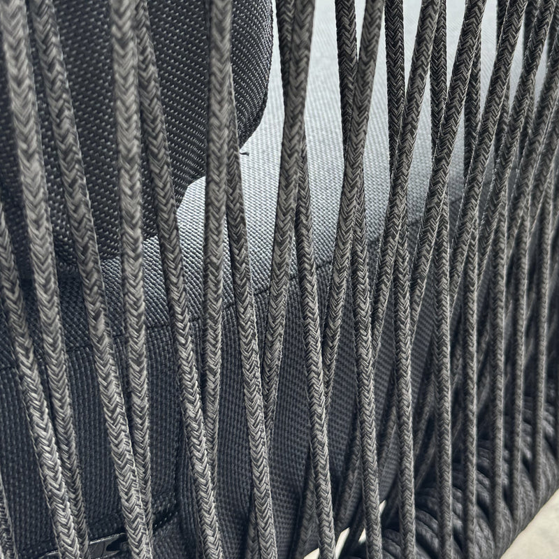 Cargue la imagen en el visor de la galería, Set triple Acapulco + mesa lighton color carbón - AC-LIGHT