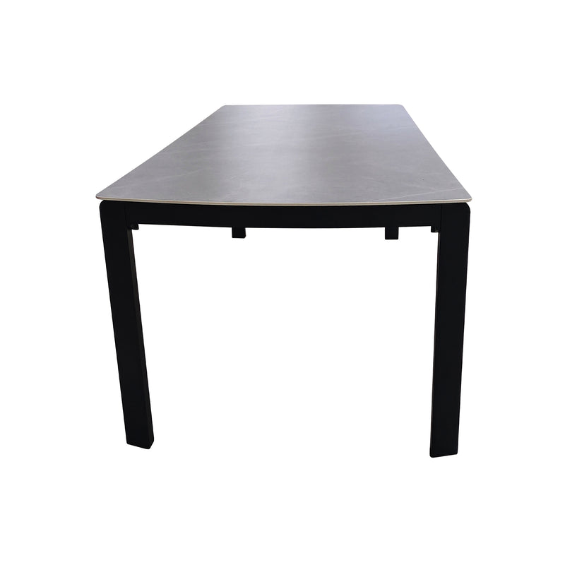 Cargue la imagen en el visor de la galería, Mesa de comedor Alarcon 2.2 M color negro - GL3AE3986519