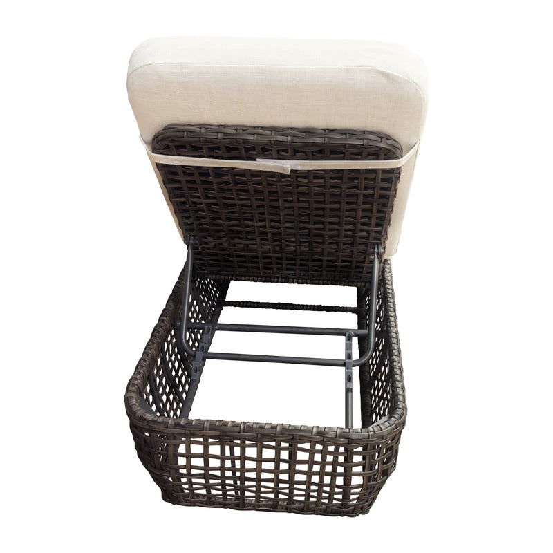 Cargue la imagen en el visor de la galería, Camastro Amandarin color Blanco & negro - GLA6344214