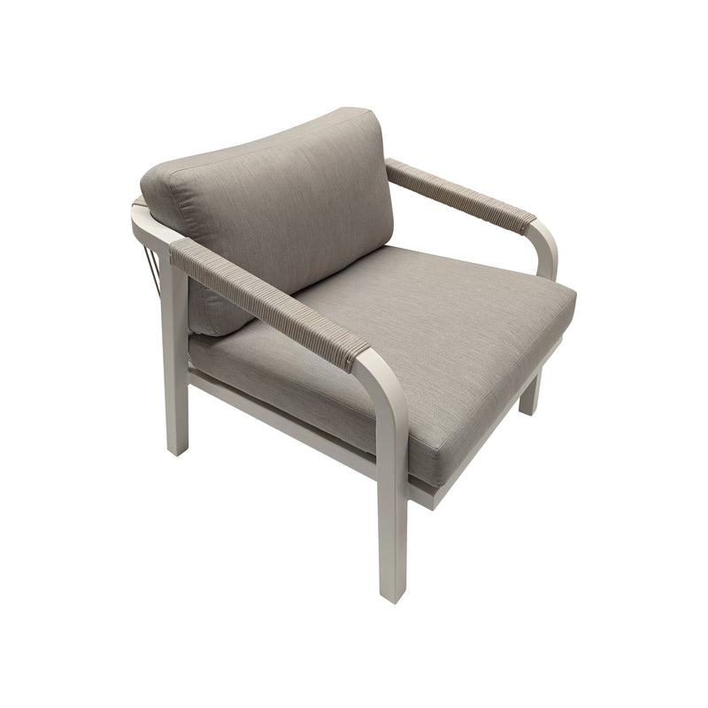 Cargue la imagen en el visor de la galería, Sillon Individual Color Blanco ANCONA - GL3A604021