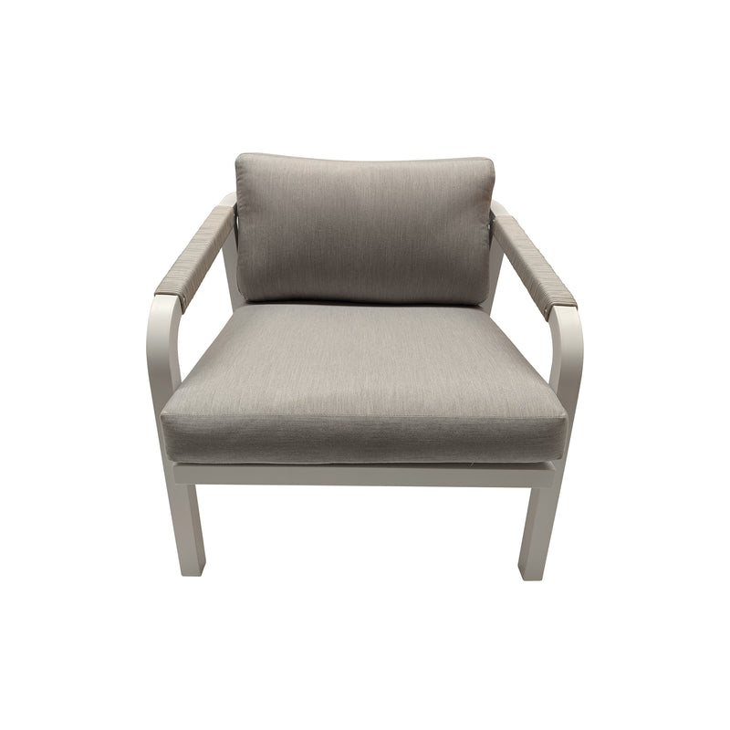 Cargue la imagen en el visor de la galería, Sillon Individual Color Blanco ANCONA - GL3A604021