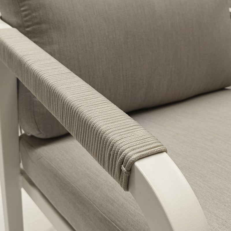 Cargue la imagen en el visor de la galería, Sillon Individual Color Blanco ANCONA - GL3A604021