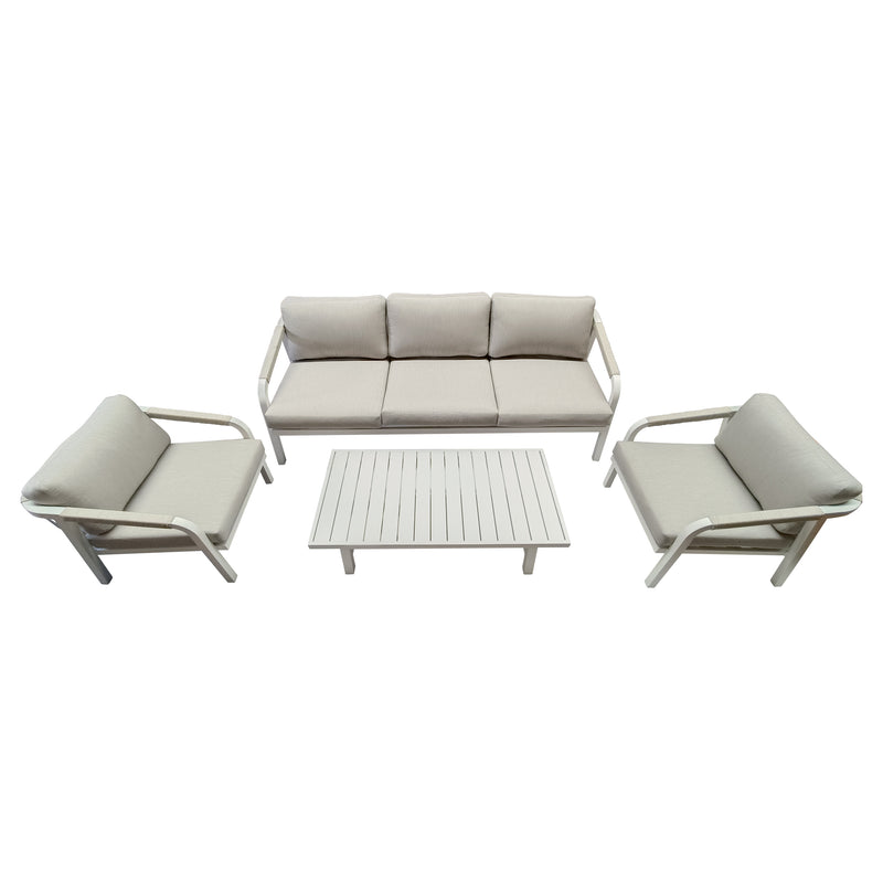 Cargue la imagen en el visor de la galería, Sala Triple Ancona color Blanco