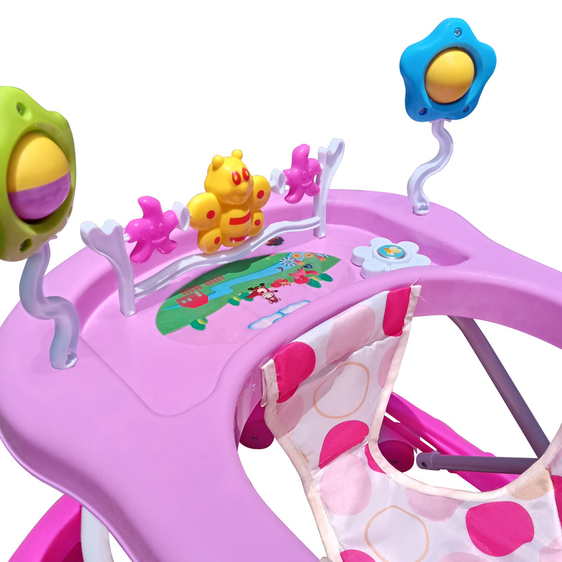 Cargue la imagen en el visor de la galería, Andadera para bebe color Rosa - 808-PINK