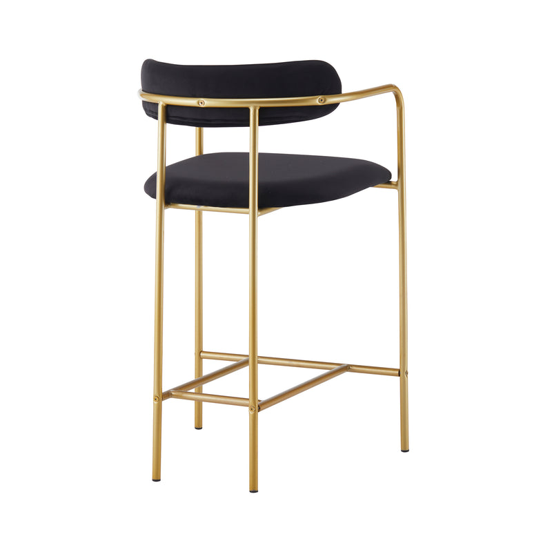 Cargue la imagen en el visor de la galería, Silla alta de Interior Erin B04250-BLK Negra - B04250-BLK